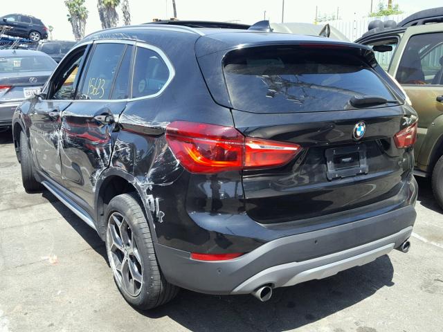 WBXHT3C3XGP883613 - 2016 BMW X1 XDRIVE2 BLACK photo 3