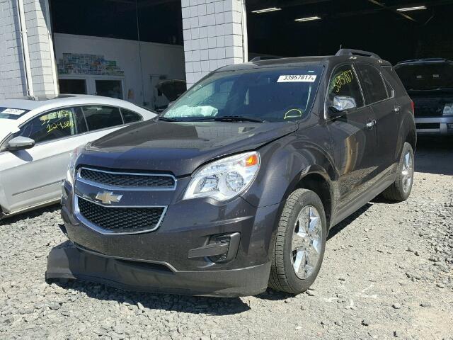 2GNALBEKXF6281930 - 2015 CHEVROLET EQUINOX LT CHARCOAL photo 2