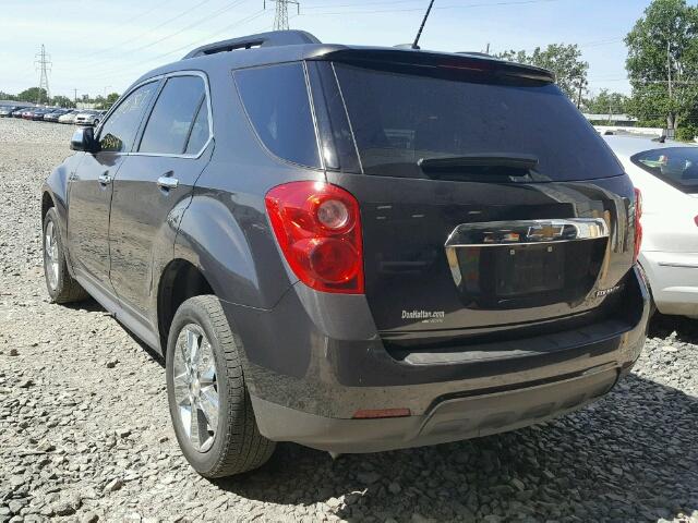 2GNALBEKXF6281930 - 2015 CHEVROLET EQUINOX LT CHARCOAL photo 3