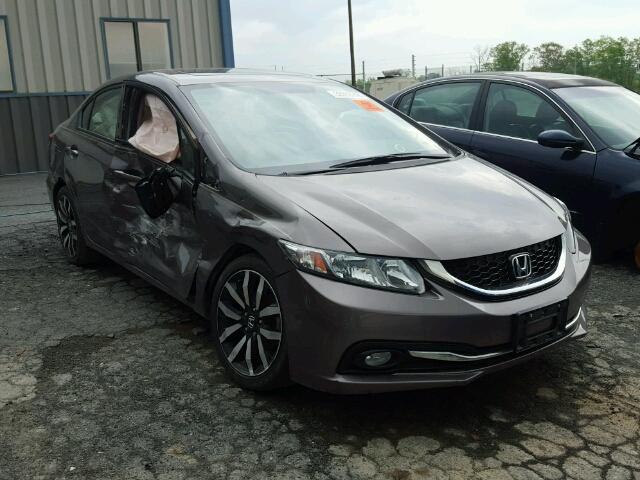 19XFB2F93FE257563 - 2015 HONDA CIVIC EXL 石墨色 照片 1