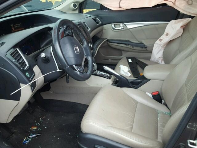 19XFB2F93FE257563 - 2015 HONDA CIVIC EXL 石墨色 照片 5