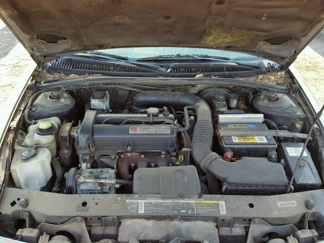 1G8ZJ8276YZ170488 - 2000 SATURN SW2 GRAY photo 7