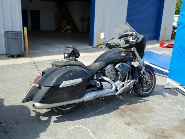 5VPDB36D5A3002769 - 2010 VICTORY MOTORCYCLES CROSS COUN Negro foto 4