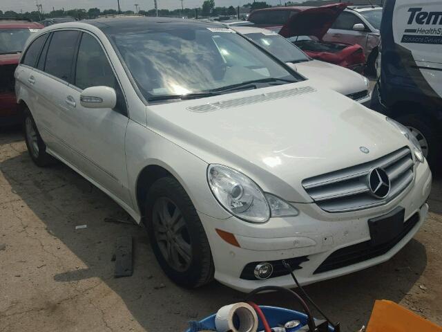 4JGCB65E18A075516 - 2008 MERCEDES-BENZ R350 R CLA WHITE photo 1