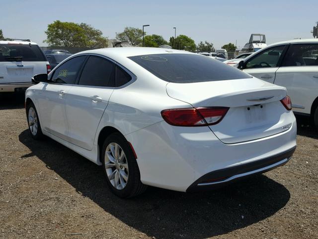 1C3CCCCB4FN548523 - 2015 CHRYSLER 200 C WHITE photo 3