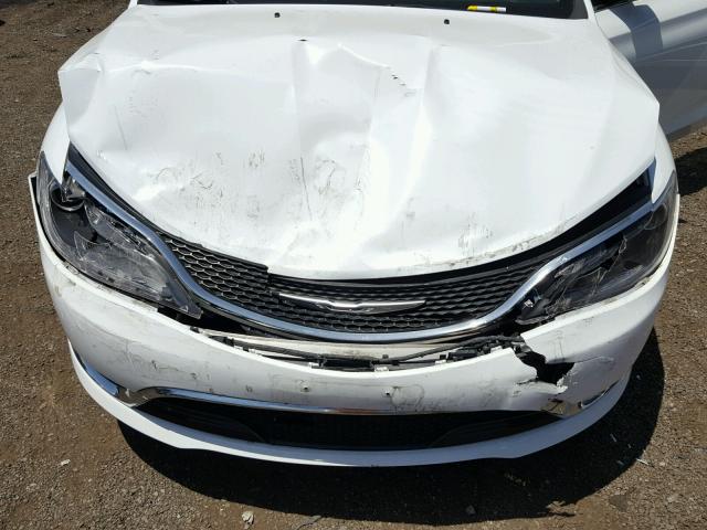 1C3CCCCB4FN548523 - 2015 CHRYSLER 200 C WHITE photo 7