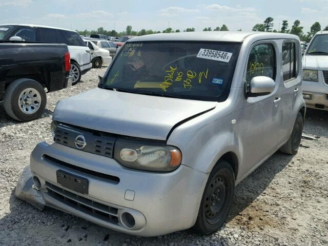 JN8AZ28R09T110510 - 2009 NISSAN CUBE BASE SILVER photo 2