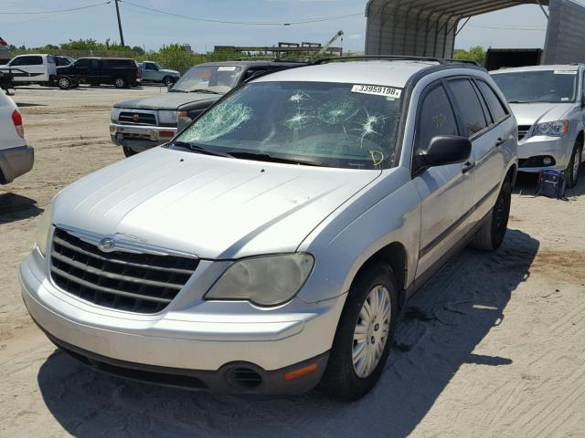 2A8GM48L98R607596 - 2008 CHRYSLER PACIFICA L SILVER photo 2