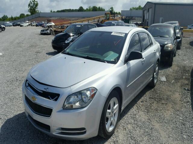 1G1ZG57B094180022 - 2009 CHEVROLET MALIBU LS SILVER photo 2