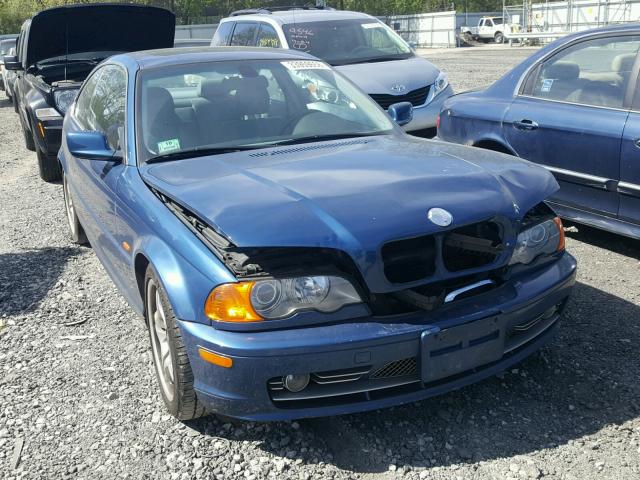 WBABN53421JU23595 - 2001 BMW 330 CI BLUE photo 1