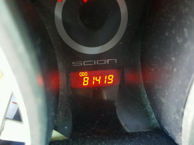 JTKJF5C76D3059589 - 2013 TOYOTA SCION TC 黑色 照片 8