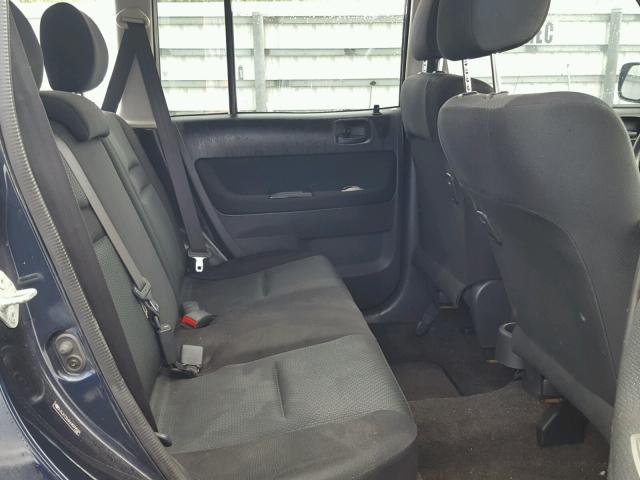 JTLKT324X64099529 - 2006 TOYOTA SCION XB BLUE photo 6