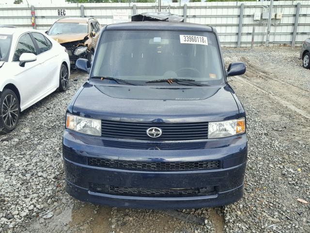 JTLKT324X64099529 - 2006 TOYOTA SCION XB BLUE photo 9