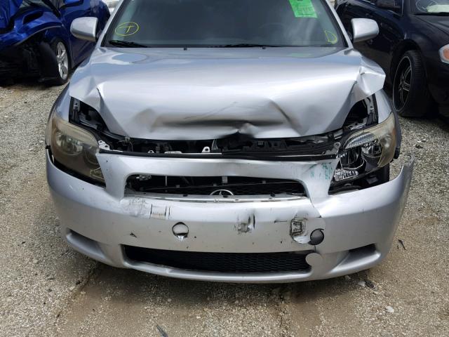 JTKDE177770187543 - 2007 TOYOTA SCION TC 银色 照片 9