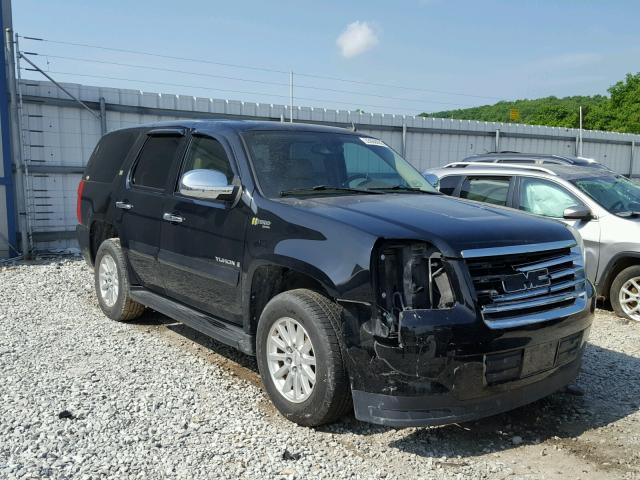 1GKFC13518R206972 - 2008 GMC YUKON HYBR BLACK photo 1