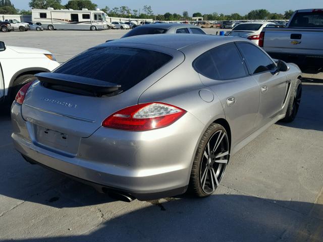 WP0AA2A76BL010509 - 2011 PORSCHE PANAMERA 2 SILVER photo 4