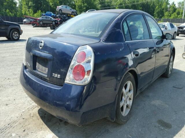 1N4AL11D85C331150 - 2005 NISSAN ALTIMA S BLUE photo 4