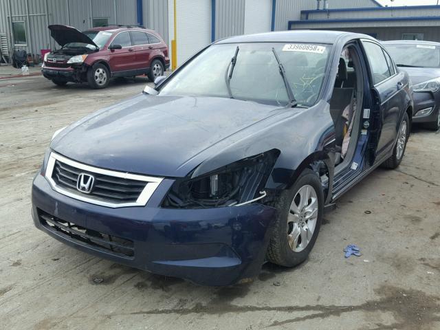 JHMCP26468C036086 - 2008 HONDA ACCORD LXP BLUE photo 2