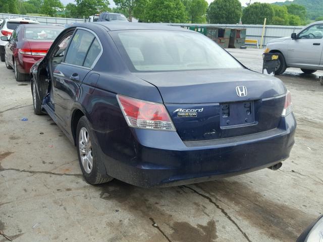 JHMCP26468C036086 - 2008 HONDA ACCORD LXP BLUE photo 3