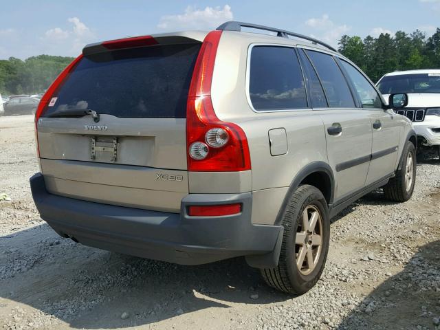 YV1CY59H041074122 - 2004 VOLVO XC90 TAN photo 4