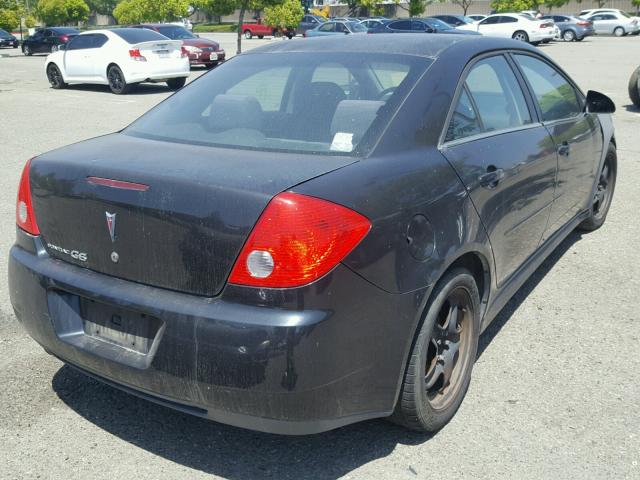 1G2ZA5EB5A4134948 - 2010 PONTIAC G6 BLACK photo 4