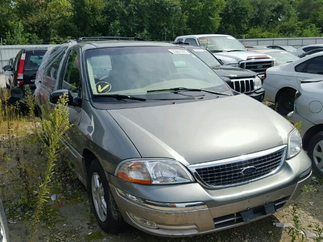 2FMDA53433BA10644 - 2003 FORD WINDSTAR S BLUE photo 1