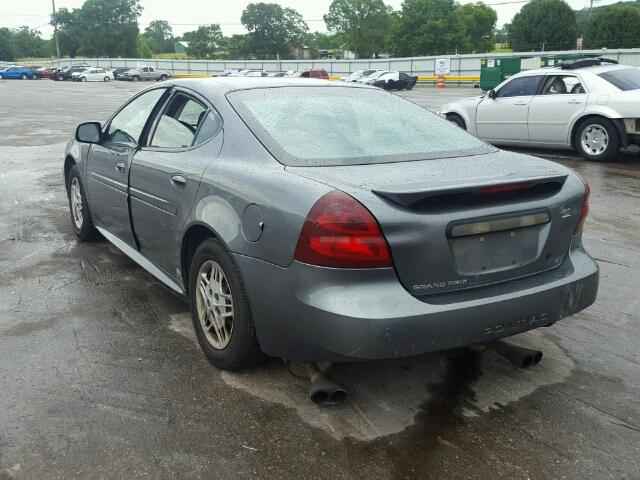 2G2WP522941310390 - 2004 PONTIAC GRAND PRIX GRAY photo 3