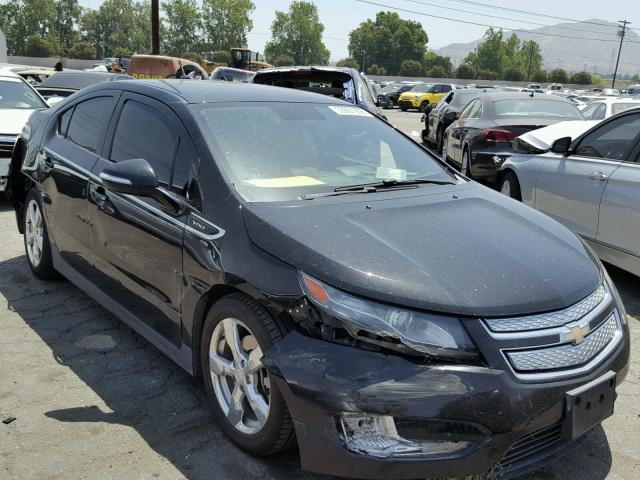 1G1RD6E42BU101197 - 2011 CHEVROLET VOLT BLACK photo 1