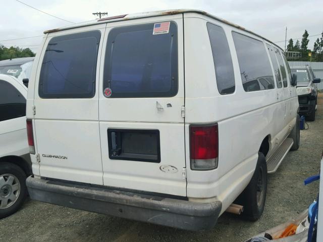 1FBJS31G8THA14945 - 1996 FORD ECONOLINE WHITE photo 4