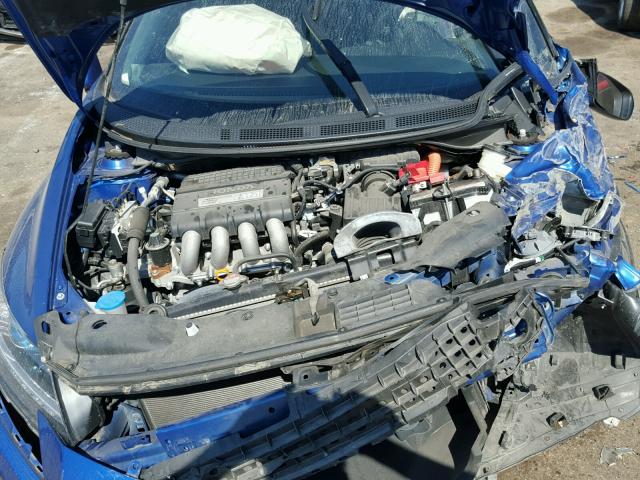 JHMZF1D63GS000338 - 2016 HONDA CR-Z EX BLUE photo 7