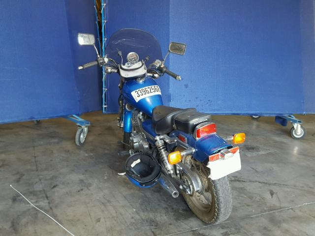 JH2MC13189K500337 - 2009 HONDA CMX250 C BLUE photo 3