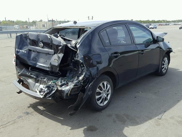 3N1AB61E88L648392 - 2008 NISSAN SENTRA 2.0 BLACK photo 4