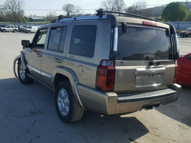 1J8HH58N76C314169 - 2006 JEEP COMMANDER ყავისფერი ფოტო 3