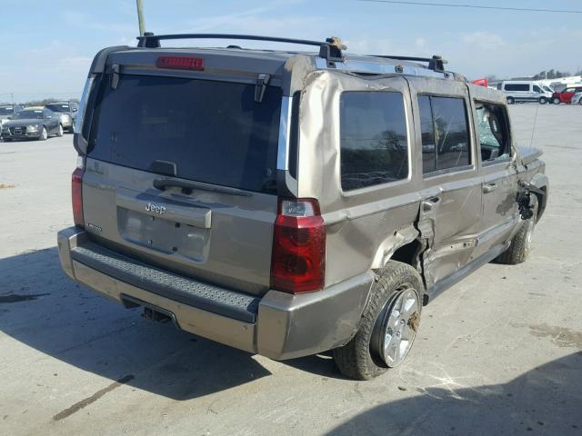 1J8HH58N76C314169 - 2006 JEEP COMMANDER ყავისფერი ფოტო 4