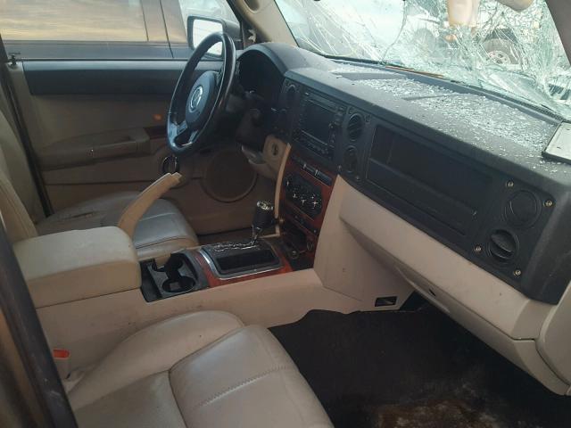1J8HH58N76C314169 - 2006 JEEP COMMANDER ყავისფერი ფოტო 5