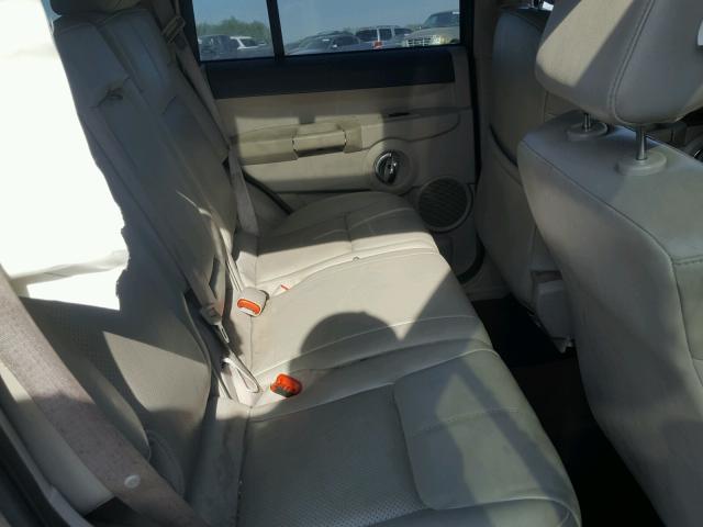 1J8HH58N76C314169 - 2006 JEEP COMMANDER ყავისფერი ფოტო 6