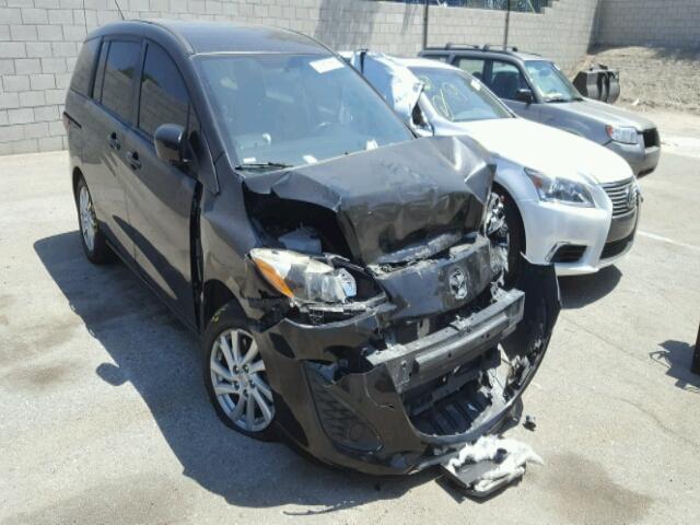 JM1CW2BL1C0129478 - 2012 MAZDA 5 BLACK photo 1