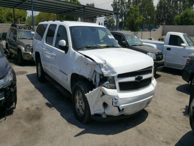 3GNFC16J77G263915 - 2007 CHEVROLET SUBURBAN C WHITE photo 1