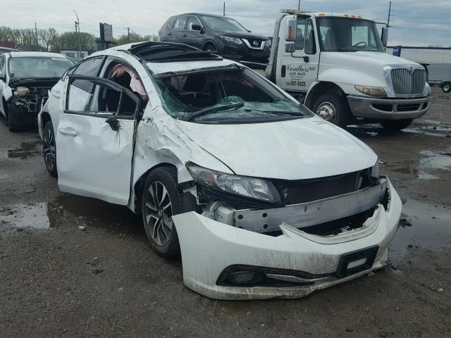 19XFB2F92DE201515 - 2013 HONDA CIVIC EXL 白色 照片 1