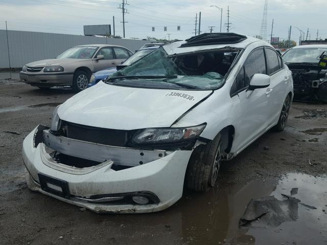 19XFB2F92DE201515 - 2013 HONDA CIVIC EXL 白色 照片 2