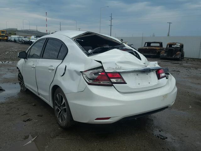 19XFB2F92DE201515 - 2013 HONDA CIVIC EXL 白色 照片 3