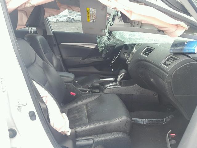 19XFB2F92DE201515 - 2013 HONDA CIVIC EXL 白色 照片 5