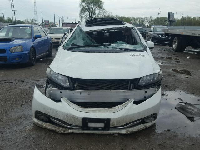19XFB2F92DE201515 - 2013 HONDA CIVIC EXL 白色 照片 9