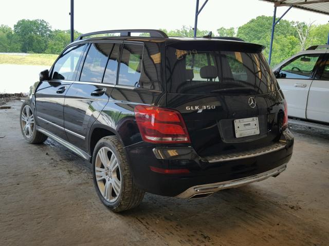 WDCGG8JB3EG268719 - 2014 MERCEDES-BENZ GLK 350 4M BLACK photo 3