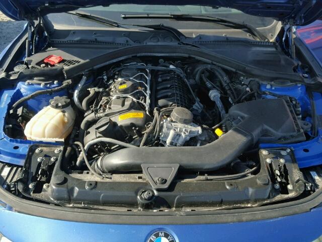 WBA3B9C57FJ466432 - 2015 BMW 335 XI BLUE photo 7