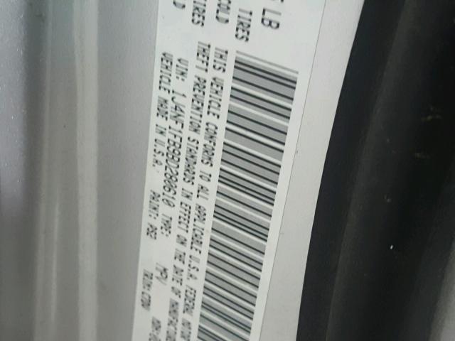 1J4NF1FB9BD280610 - 2011 JEEP COMPASS SP GRAY photo 10