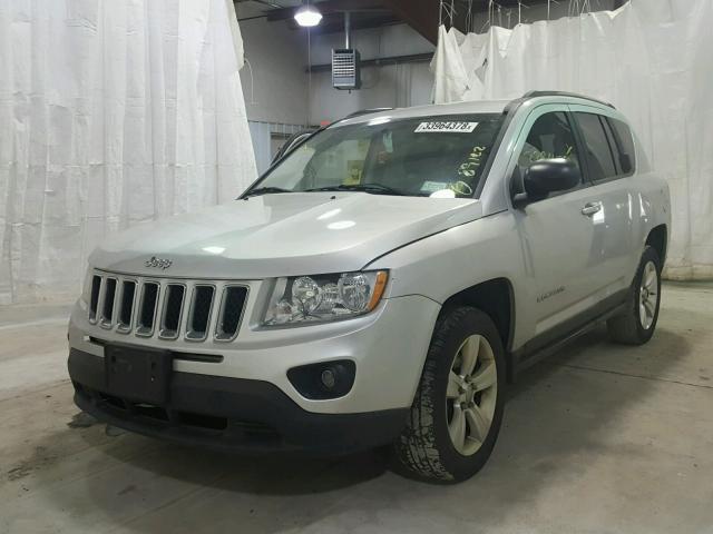 1J4NF1FB9BD280610 - 2011 JEEP COMPASS SP GRAY photo 2