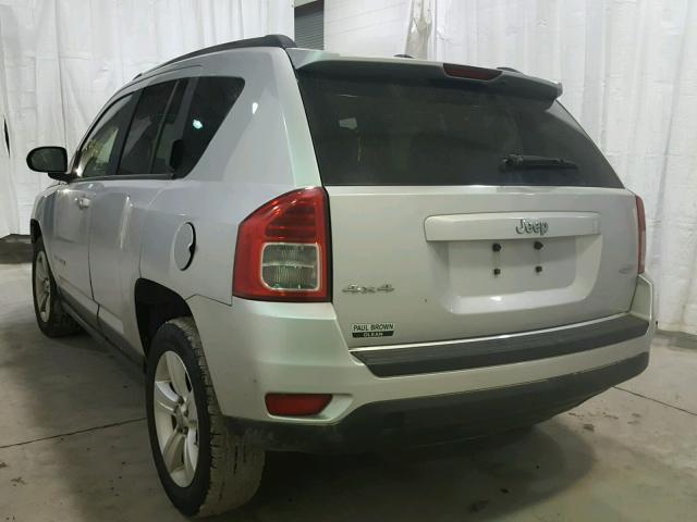 1J4NF1FB9BD280610 - 2011 JEEP COMPASS SP GRAY photo 3