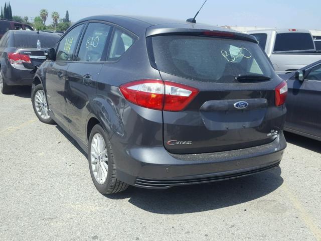 1FADP5AU7FL110228 - 2015 FORD C-MAX SE GRAY photo 3