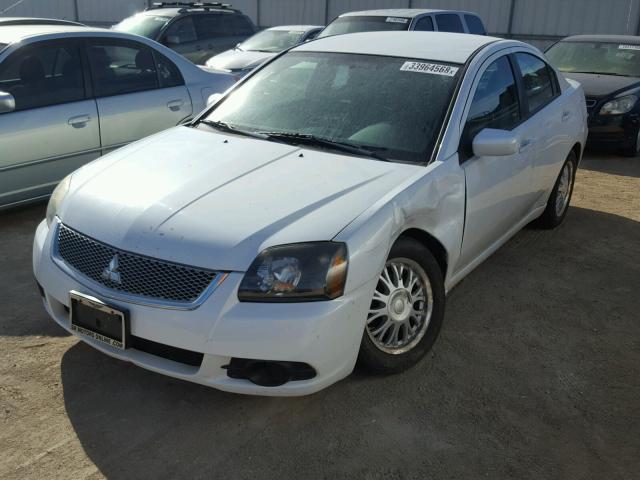 4A32B2FF3BE023088 - 2011 MITSUBISHI GALANT FE WHITE photo 2